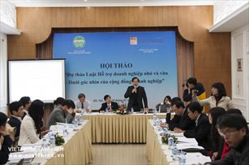 Tọa đàm hỗ trợ doanh nghiệp vừa và nhỏ tại Hà Nội
